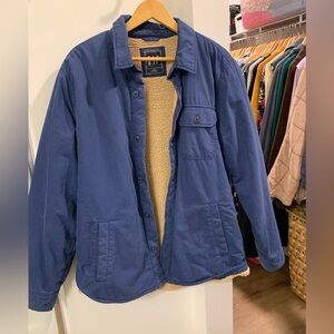 Gap Barn Coat with Sherpa Lining